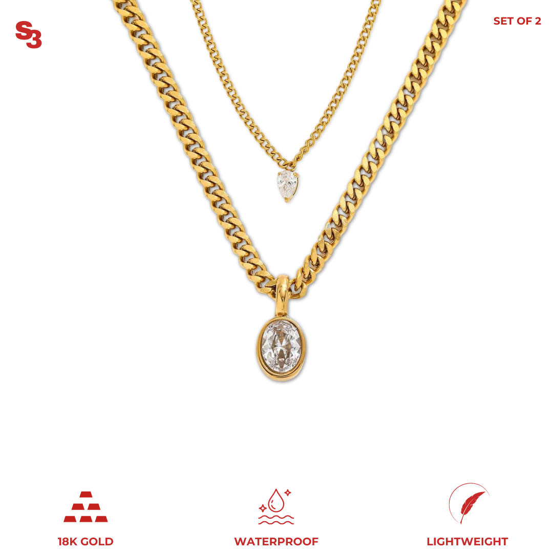 JULIA STACK SET - NECKLACE