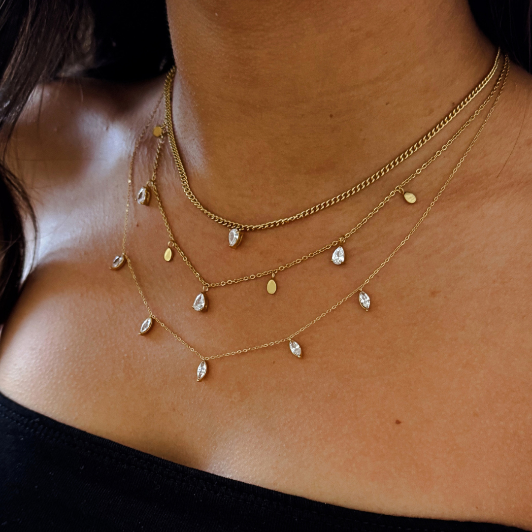 CECILIA NECKLACE STACK - 3 PIECE