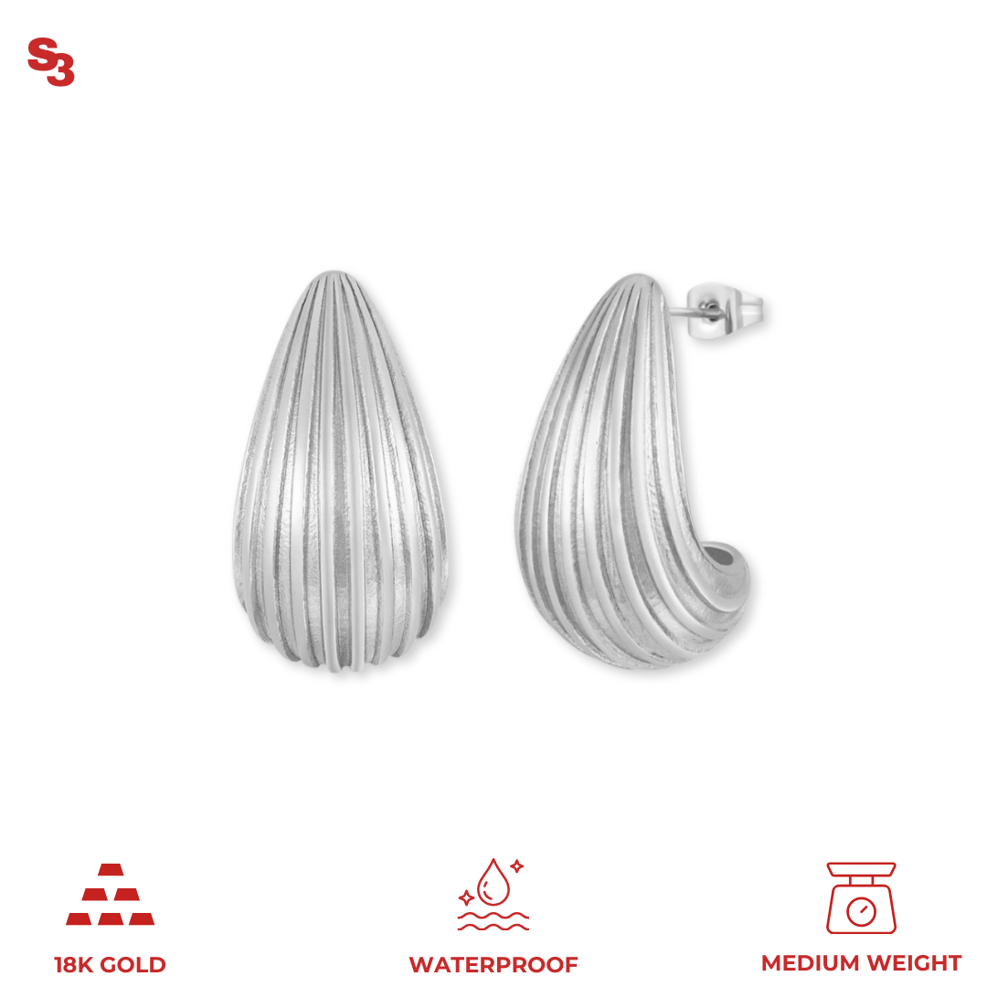 DIXIE EARRINGS - SILVER