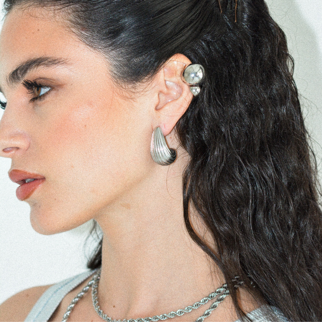 DIXIE EARRINGS - SILVER