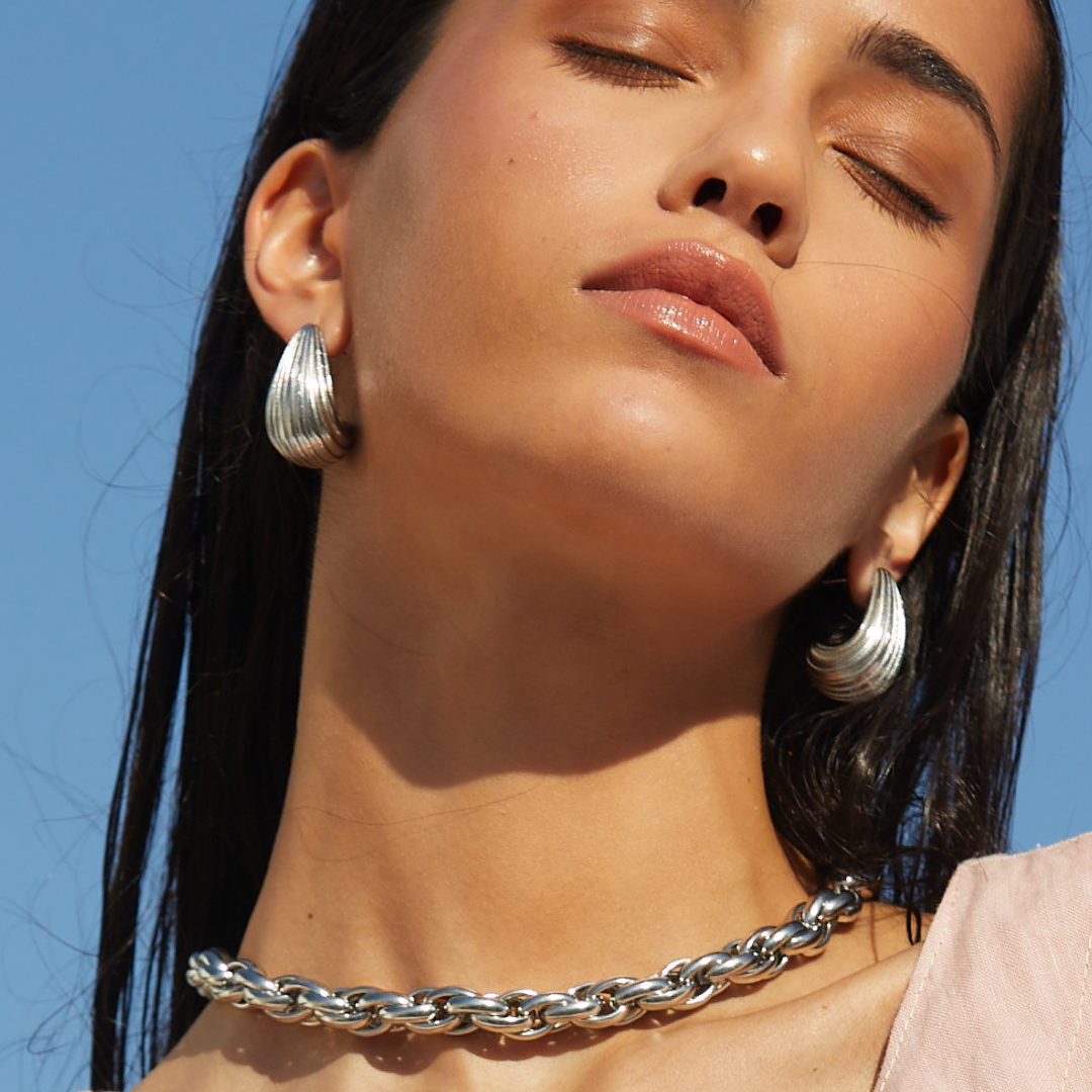 DIXIE EARRINGS - SILVER