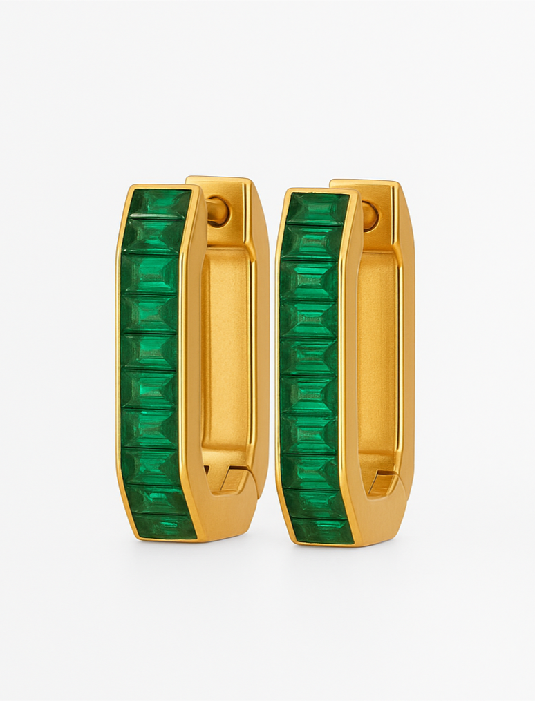 GREEN CELESTE EARRINGS