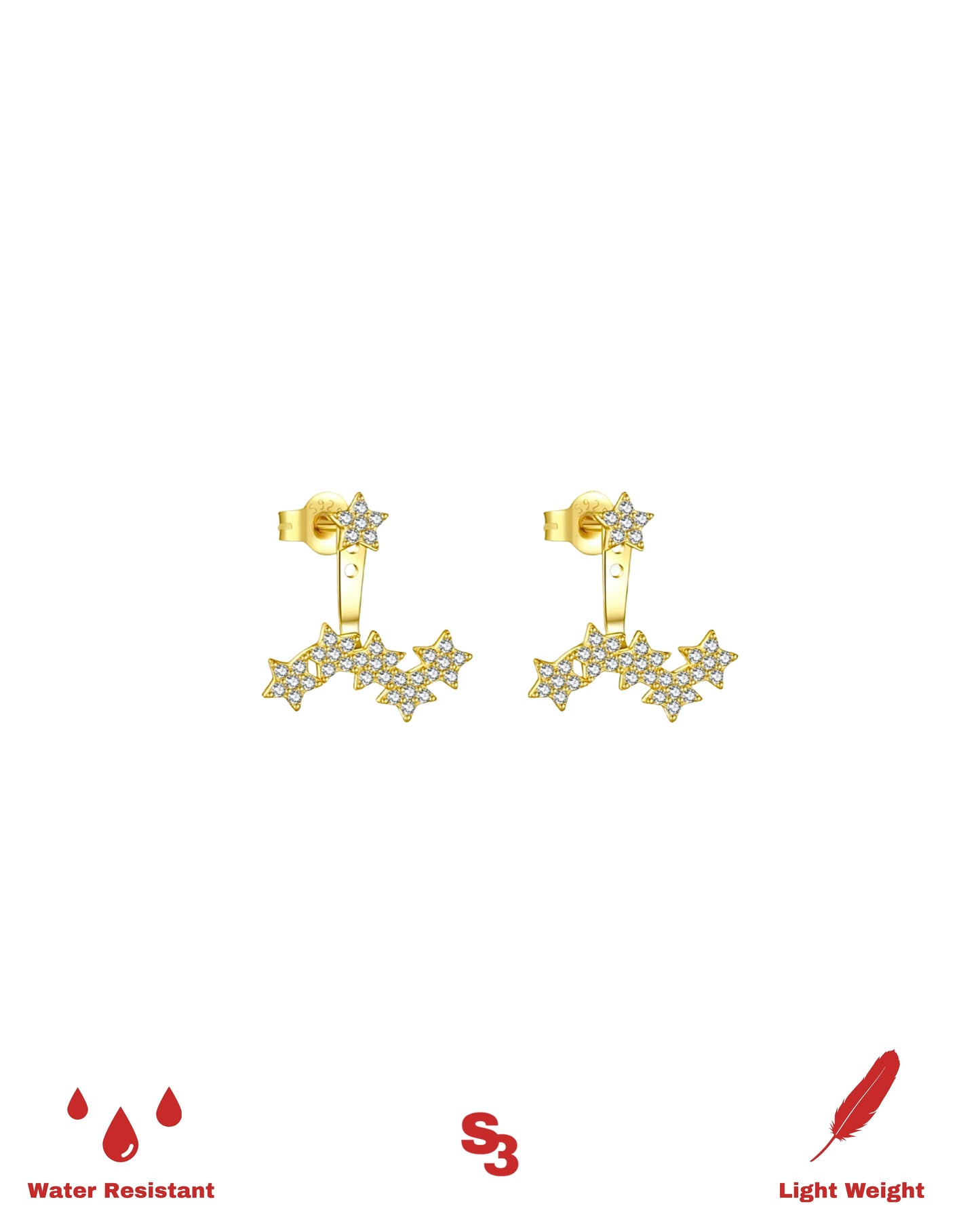 STARLIGHT EARRINGS - GOLD