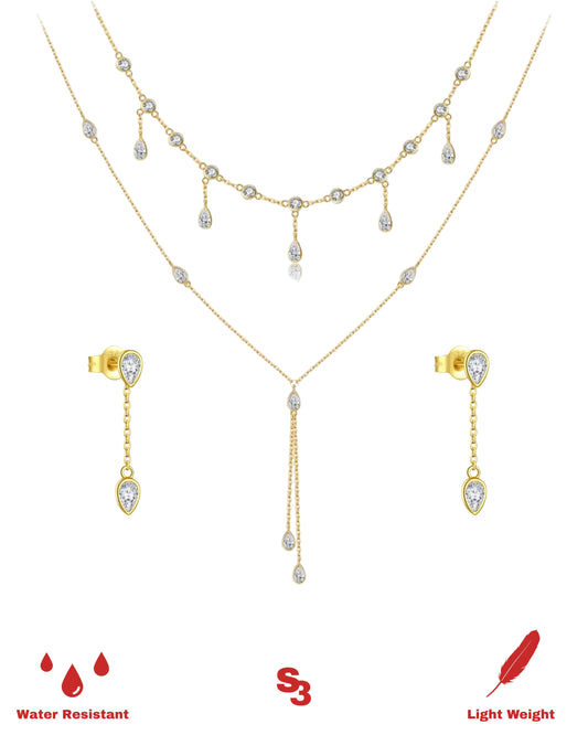 TEARDROP SET - GOLD