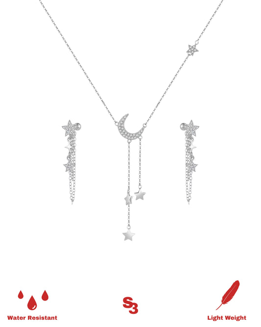 MOON STAR SET - SILVER